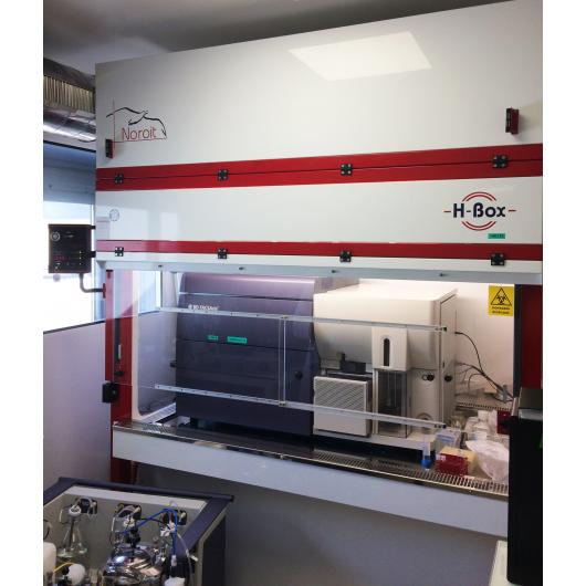 Class II Safety Cabinets for liquid handling or cytometry applications – H.Box