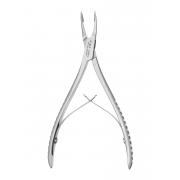 Kleszcze do cięcia kości - delikatne, odgięte, 14 cm, ostrza 8 mm