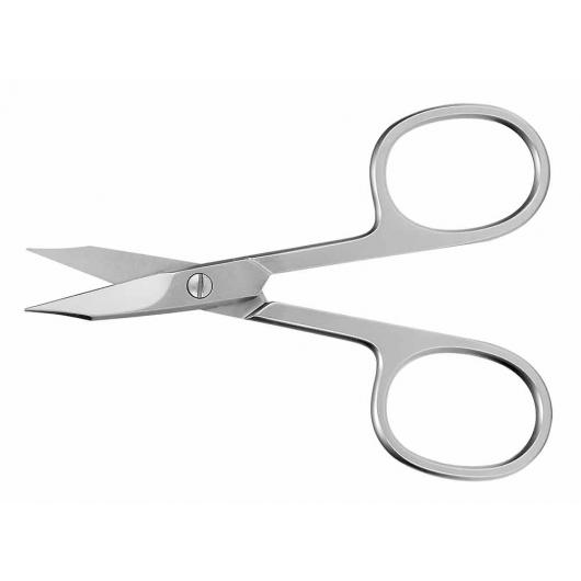 504522, WPI Swiss Scissors, 9cm, curved, beveled tips