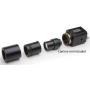 Zestaw adapterów do mocowania okularów i kamer 1/3" oraz 1/2" typu C