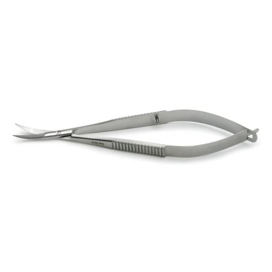 501236, Noyes Scissors, 12cm (4.7") Long, Sharp/Sharp Tips, Curved