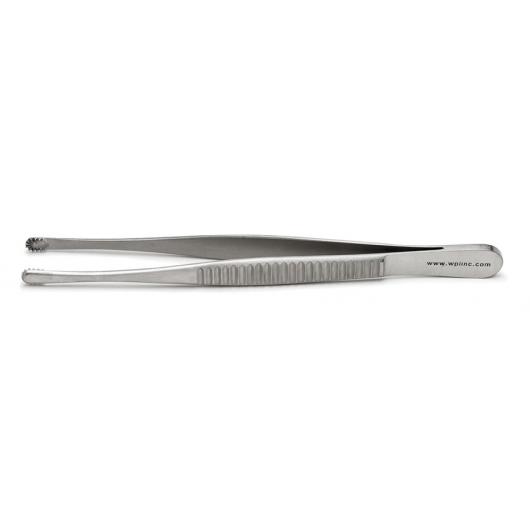 501987, Russian Forceps, 15.25 cm, 7mm Serrated Oval Tip