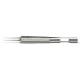 14211, Round, Hollow Handled Forceps, Straight, 14cm, 0.15 mm