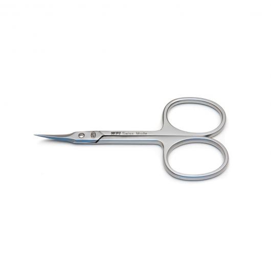 504519, WPI Swiss Scissors, 9cm, Curved, Extra Fine Tips