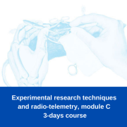 Kurs eksperymentalnych technik badawczych oraz szkolenie z zakresu radiotelemetrii - moduł C (3-dniowy)